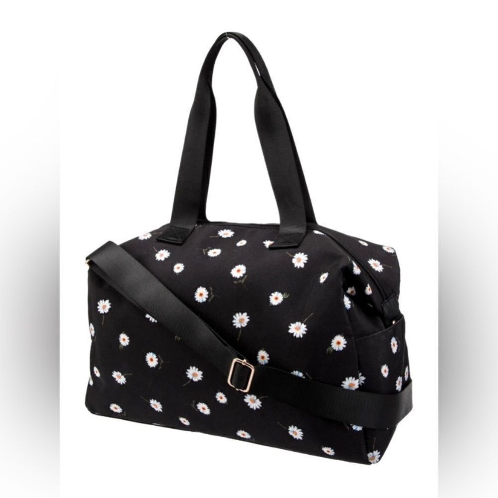 Alice + Olivia X Stacey Bendet Daisy Canvas Duffle Bag